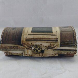 Patricia Nash Trvl Jewelry Case 'Louisa' Coated Linen Canvas-NWT-Doorways Italy